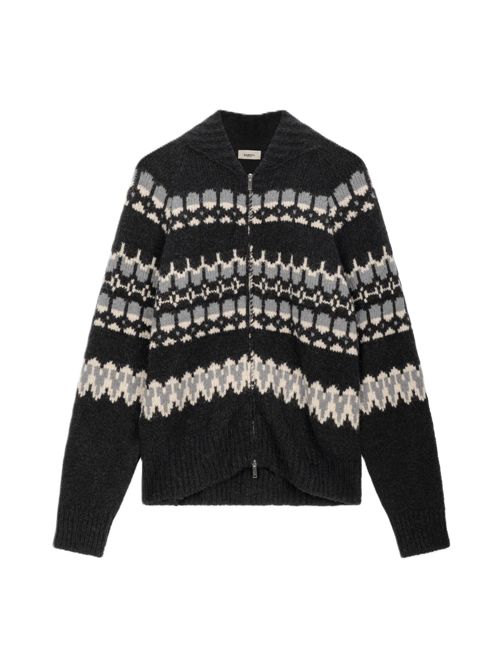 Cardigan Anders Caleo Nero Barena Barena | KND53790508590 NERO